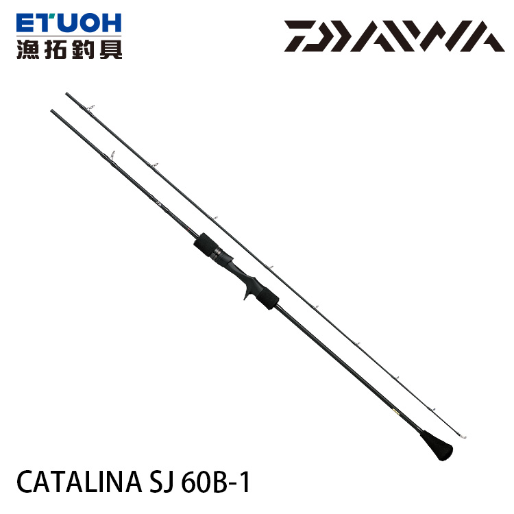 DAIWA CATALINA SJ 60B-1 [船釣路亞竿] [鐵板竿] - 漁拓釣具官方線上